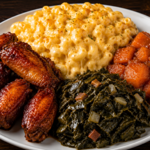 Soul Food Wing Plates